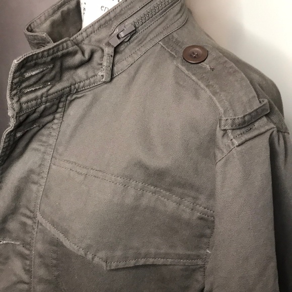 Forever 21 21Men Utility Army Green Large Jacket - Picture 1 of 8